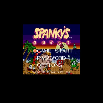 

Spanky's Quest NTSC Version 16 Bit 46 Pin Big Gray Game Card For USA Game Players