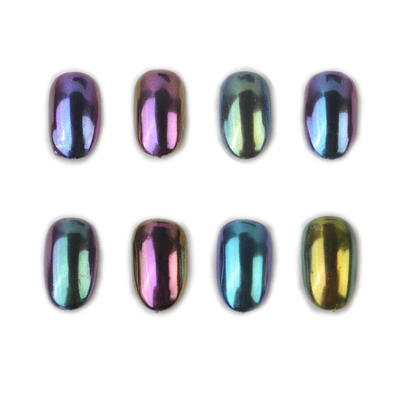 1g/box Shinning Mirror Nail Glitter Powder Gorgeous Nail Art Manicure Sequins Chrome Pigment Mirror Glitters