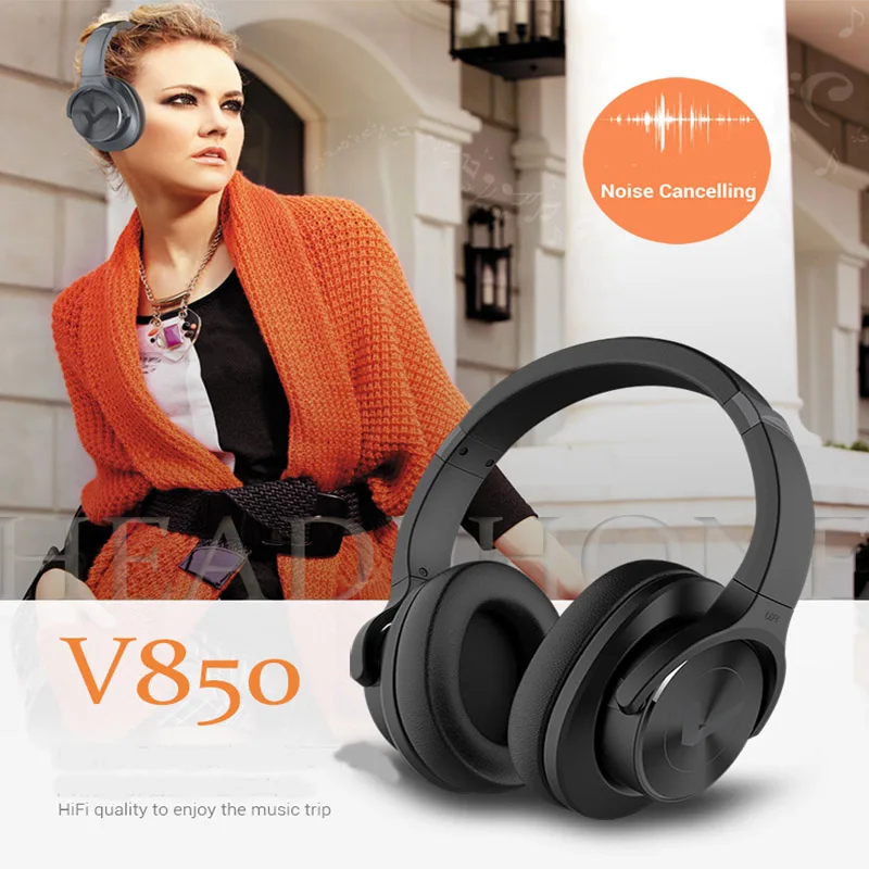 

W-King Vdison 2018 V850 Hifi Headphone Noise Cancelling Bluetooth Headphones Over-Ear Game Headset HI-FI Quaility For Music