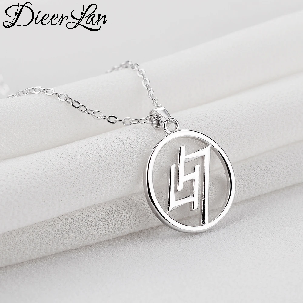 

New Arrivals 925 Sterling Silver Circle Necklaces & Pendants For Women Fashion sterling-silver-jewelry