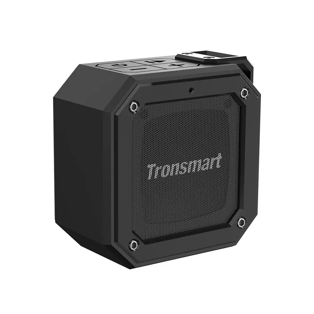 [RU сток] Tronsmart Groove(Force Mini) Bluetooth динамик IPX7 Водонепроницаемая Колонка Портативная колонка для компьютера 24 ч Время воспроизведения - Цвет: balck