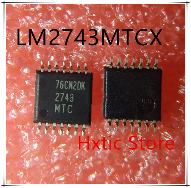 NEW 10PCS LOT LM2743MTC LM2743 LM2743MT TSSOP 14