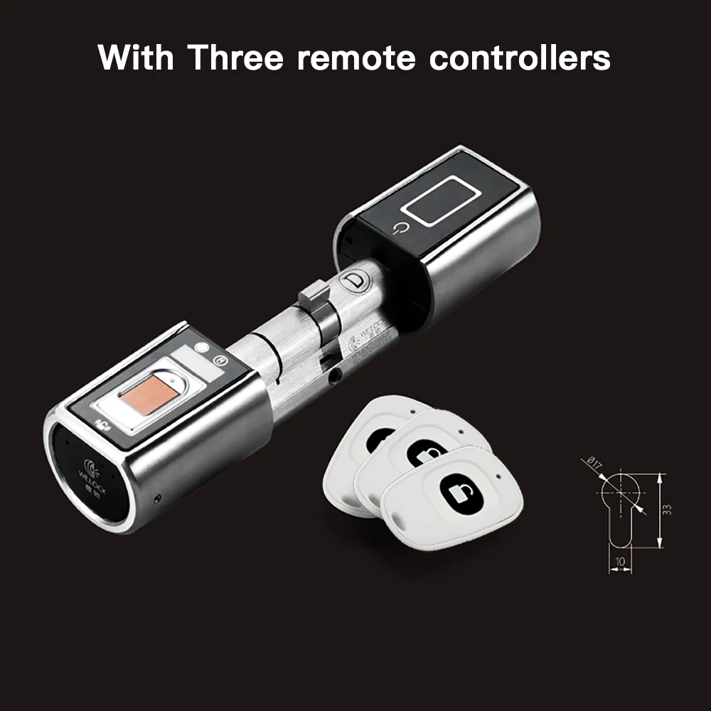 L5SR Plus WELOCK Bluetooth APP Smart Lock Electronic Cylinder Outdoor