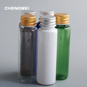 

5Color PET Plastic Empty Aluminum Screw Cap Bottle 30ml Refillable Make Up Packaging Container Travel Tools 20Pcs/Lot