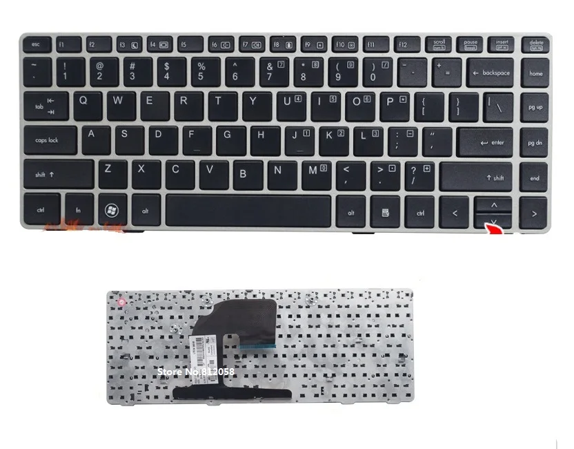 SSEA новая клавиатура для ноутбука HP EliteBook 8470B 8470P 8470 8460p 8460w ProBook 8460 6460b 6460 Бесплатная