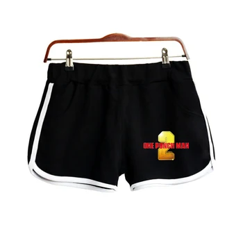 

One Punch Man Season 2 2D Fashion Printed Shorts for Women Cool Streetwear Shorts 2019 New Arrival Girls Sexy Summer Wear shorts