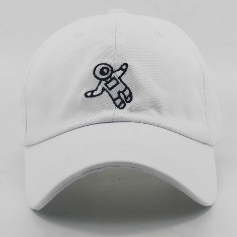 Unisex Fashion Cotton Hat Astronaut Casual Sports Emberoidery Baseball Hat Cap