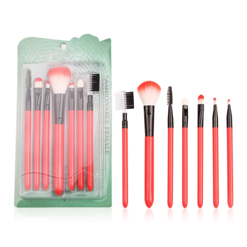 

7pcs Beauty Make Up Brushes Cosmetics Tool Professional Makeup Brush Set Eyeshadow Powder Foundation Brushes Pincel Maquiagem