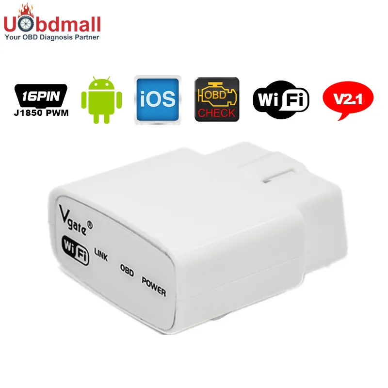 Prix pour 2017 Date Vgate iCar ELM327 Wifi OBD Adaptateur De Diagnostic iCar Elm 327 WIFI Automobile Scanner Pour Android IOS iPhone iPad Prix pour 2017 Date Vgate iCar ELM327 Wifi OBD Adaptateur De Diagnostic iCar Elm 327 WIFI Automobile Scanner Pour Android IOS iPhone iPad
