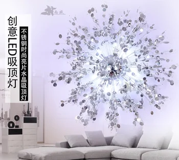 

Fashion Art Decorative Modern LED Crystal Ceiling Light