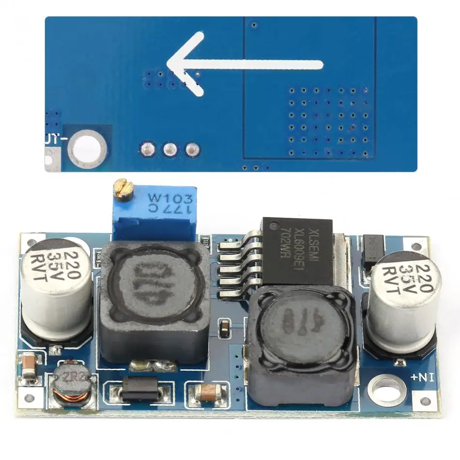 Dc-dc преобразователь питания 3,8-32 В Шаг до 1,3-35 в повышающий преобразователь регулятор напряжения модуль питания