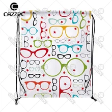 Бесшовные очки Поп Арт индивидуальный принт нейлон ткань шнурок рюкзак Подарочный пакет из 4