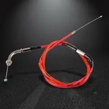 NIBBI Racing Performance Universal Stainless Flat Slide Carburetor Throttle Cable 110cm for Dirt Bike Motorcross Motorbike Moped