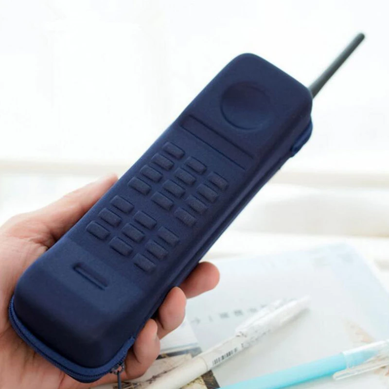 Cute Creative Mobile Phone Pencil Case For Boys Girls School Supplies