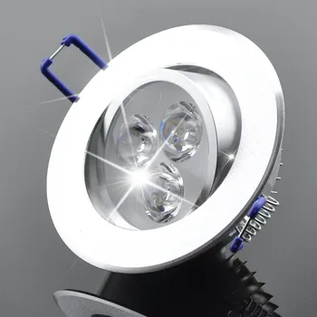 

Super Bright LED Downlights 9W LED Down Light Spot Light 85-265V Recessed Cabinet Wall Spot Ceiling Lamp For Home Lighting