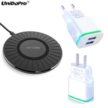 EU/US AC зарядное устройство и быстрое Qi Беспроводное зарядное устройство для Doogee S68 Pro S60/S60 Lite, S70/S70 Lite, S90 Беспроводное зарядное устройство 10 Вт