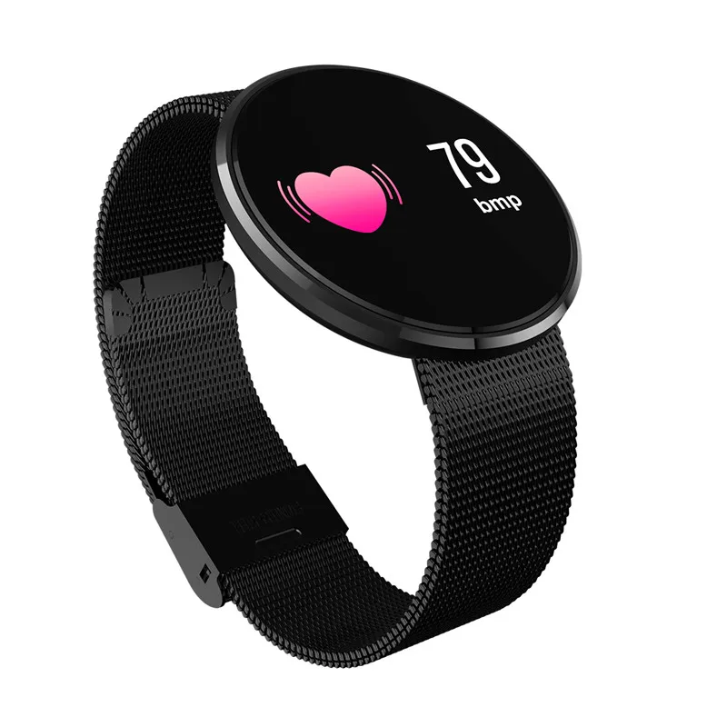 

CF006H Ultra-thin Slim Smart Watch Women Men Sport Activity Tracker Fitness Smartwatch for Apple Iphone Xiaomi Huawei PK Q8 Q9