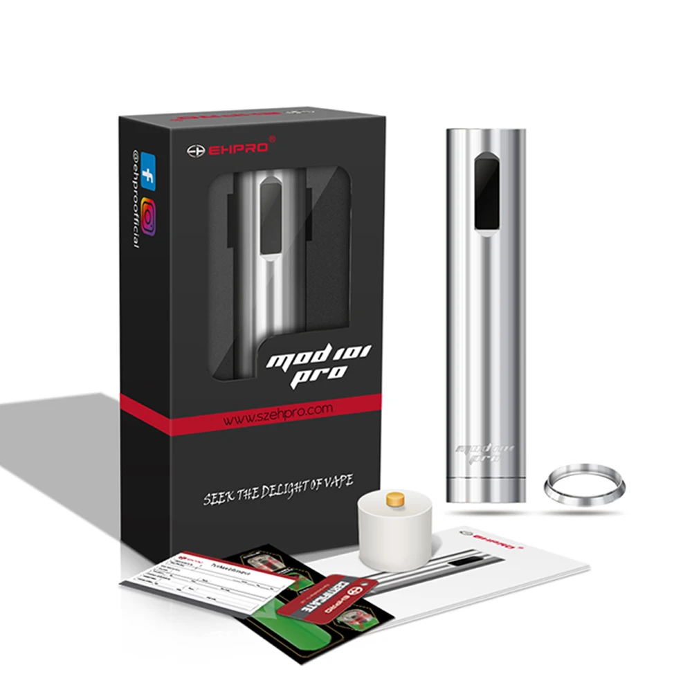 Ehpro Mod 101 Pro 75 Вт мод 510 нить 0 69 &quotЭкран электронная сигарета 20700 21700 18650