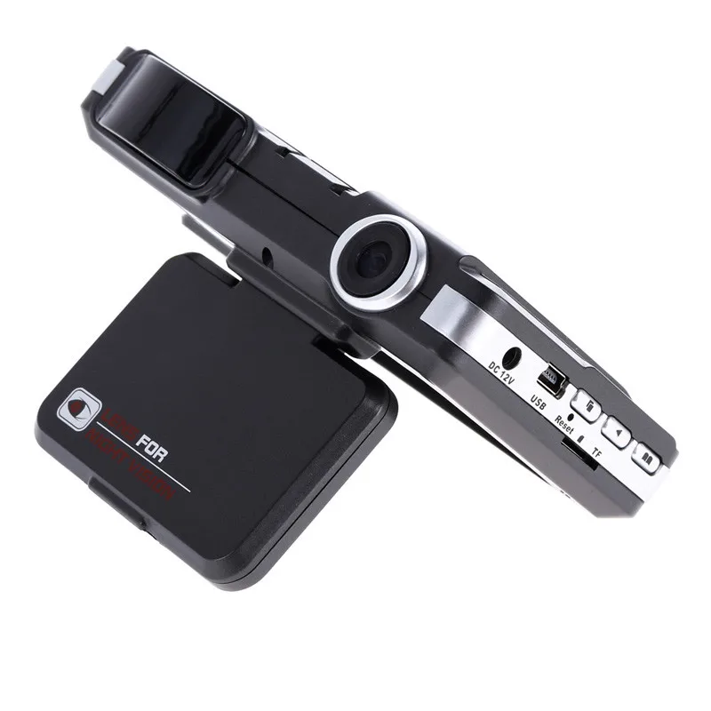 360 องศา Full Band K Ka X ตำรวจความเร็วปืนภาษาอังกฤษ/รัสเซีย HD 720p 2 ใน 1 Dash กล้องเครื่อง