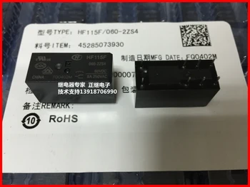 

5pcs/lot Original relay HF115F-060-2ZS4 2 open 2 closed 8PIN 8A