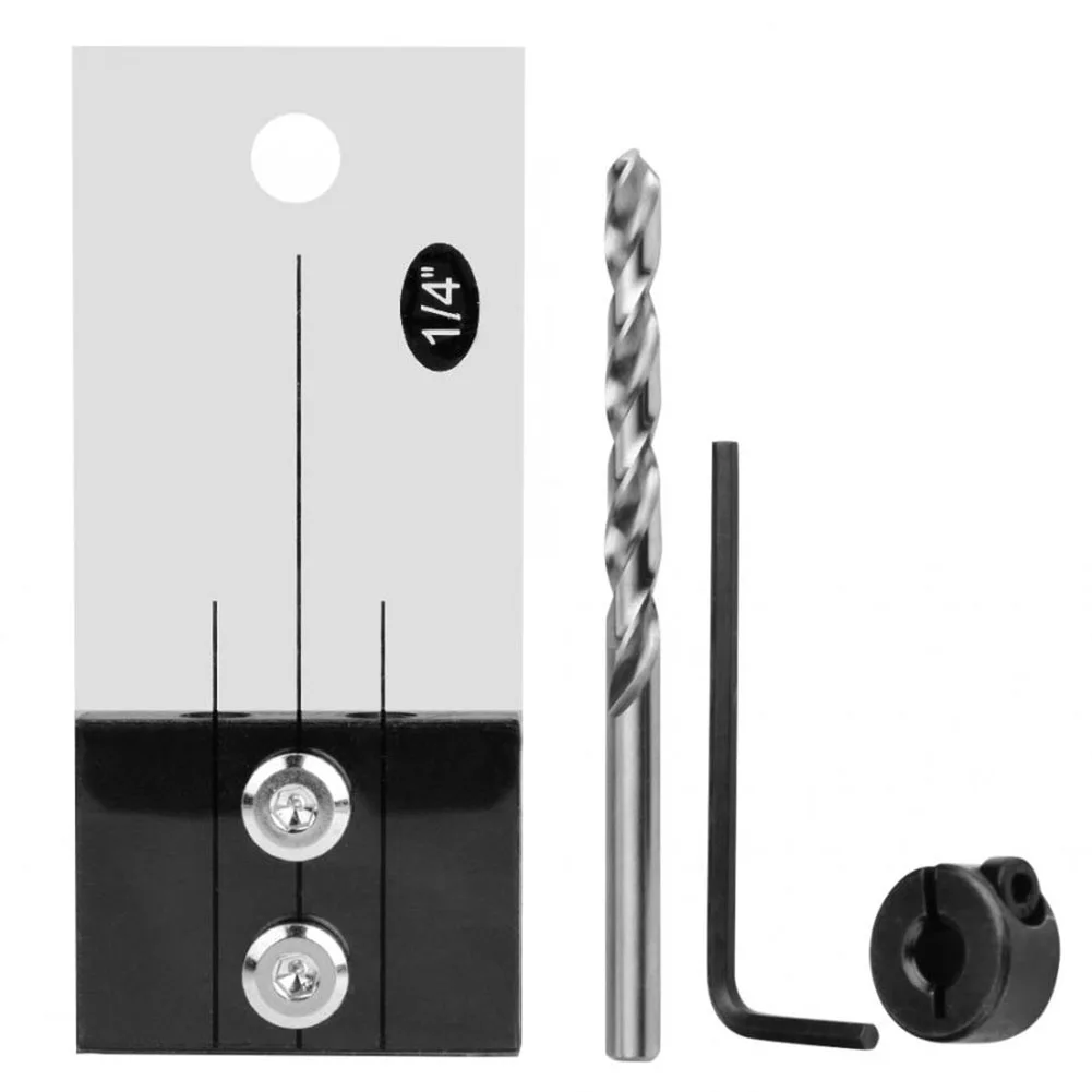 

Dowel Drilling Jig Kit Wood Drilling Guide Hole Locator High Hardness Woodworking Tool For DIY Carpentry Tools