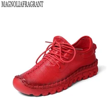 Кожаная обувь ручной работы женская обувь на плоской подошве женская повседневная обувь женская обувь на плоской подошве без шнуровки кожаная стильная обувь на плоской подошве для автомобиля z552