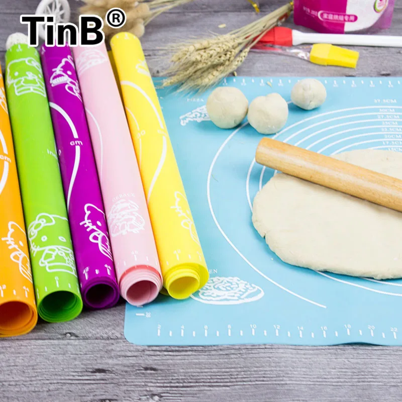 50 * 40cm silicone kneading pad kitchen baking Baking Mat Cooking Plate