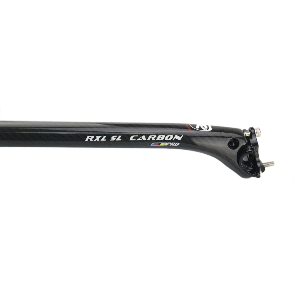 RXL SL BicycleSeat Post Carbon MTB  27.230.831.6mm 3K Glossy 350400mm Black Ultralight Full Carbon Fibre Bike Seatpost 25 (4)