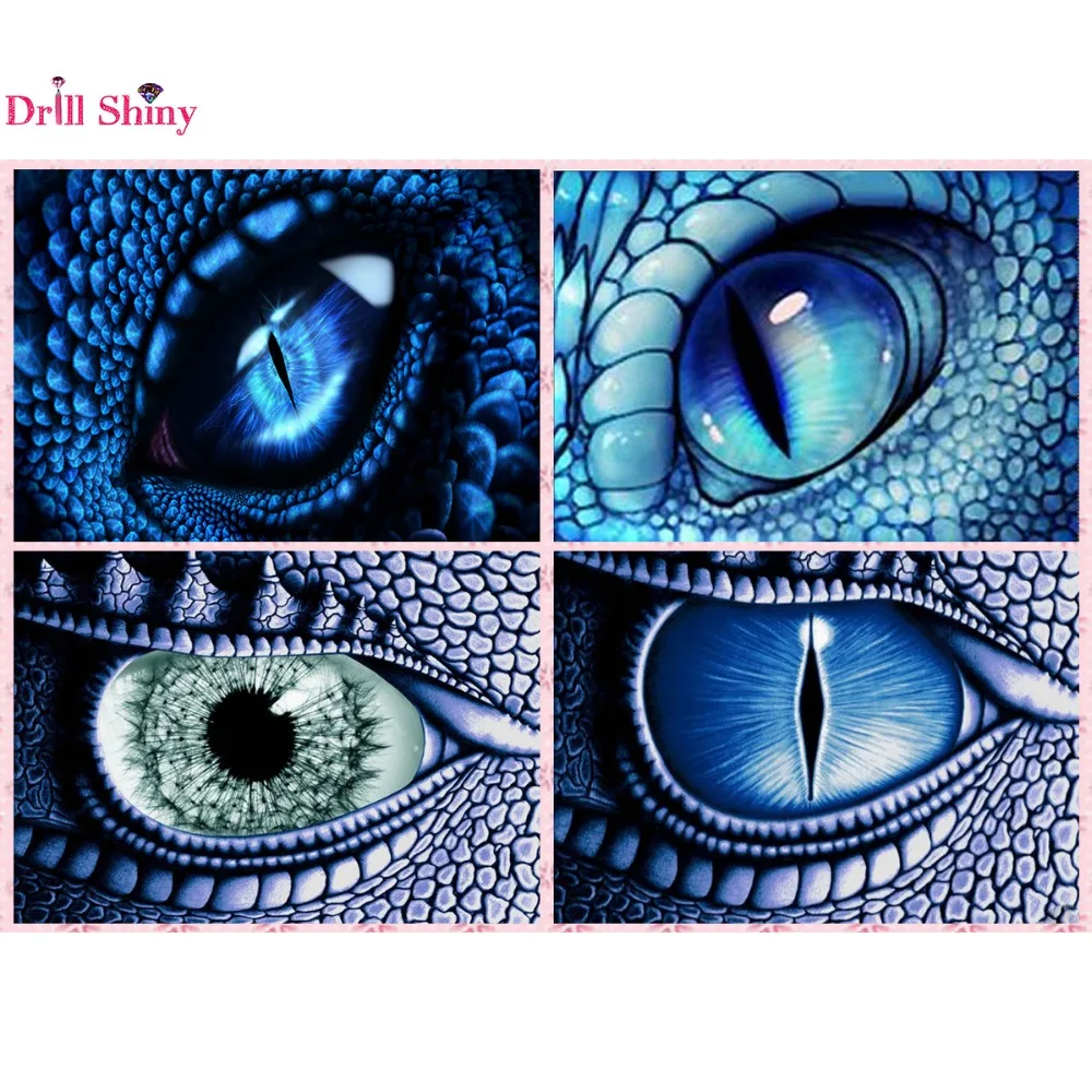 5D Kit de ojo de dragón de pintura de diamante