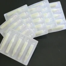 Одноразовые 3R 50 шт Круглые иглы тату белые короткие татуировки Советы для татуировки художника питания