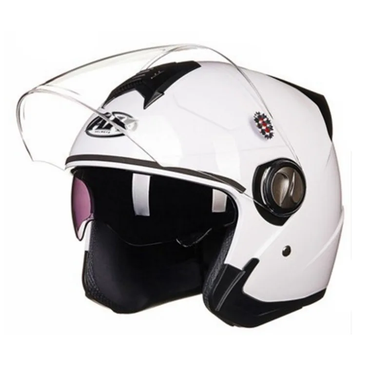 

Motorcycle Helmet Aviation Helmet Flight Helmet Thermal Double Lens Helmet For Unisex General Seasons