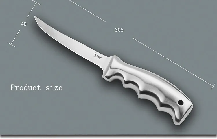 Кухонный нож из нержавеющей стали NEEF, нож из нержавеющей стали для рыбной скульптуры