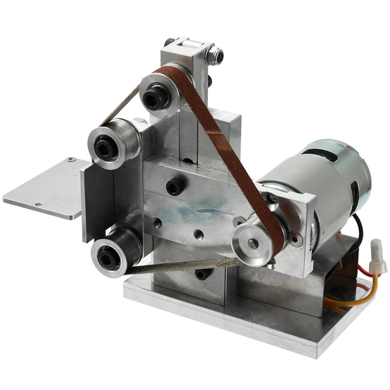 Многофункциональный шлифовальный мини-Электрический ленточный шлифовальный станок Diy полировальный шлифовальный станок резец кромок точилка ленточная шлифовальная машина шлифовальный станок