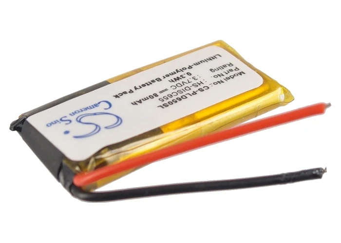 HS DISC655 батареи Cameron Sino 80mAh для Plantronics 640E Discovery 610/640/645/650/650E/655/665 Voyager 815 /818 /835/