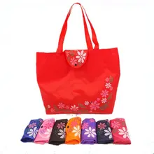 Экологичная складная сумка для похода в магазин многоразовая сумка для покупок модная разноцветная сумка для хранения