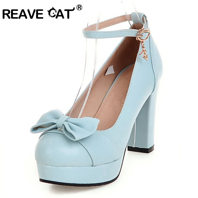 REAVE CAT Stylish Women High Heel Shoes Platform Women REAVE CAT Stylish Women High Heel Shoes Platform Women