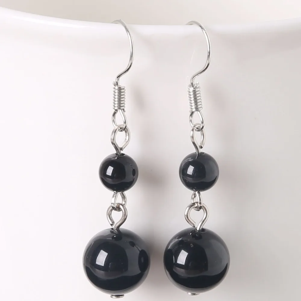 Dangle Earrings Drop Earrings Long Earrings New Fashion Earrings for girl Natural Stone Beads Dangle Long Lady drop Earrings For Jewelry Making Women DIY Charms Ear crafts