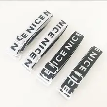 Новые летние бюстгальтеры с вышитыми буквами и перекрестными лямками на спине, прозрачное невидимое нижнее белье, женские аксессуары, воротник с одним словом