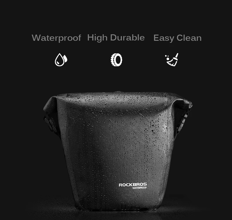 Excellent ROCKBROS Waterproof Bicycle Bag 10L Bike Carrier Bag Pannier Rear Rack Tail Saddle Trunk Pack Cycling MTB Bag Bike Accessories 5 Excellent ROCKBROS Waterproof Bicycle Bag 10L Bike Carrier Bag Pannier Rear Rack Tail Saddle Trunk Pack Cycling MTB Bag Bike Accessories 5