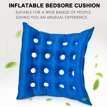 

Newly Anti-Decubitus Cushions Breathable Square Pad Medical PVC Flocking Inflatable Seat Cushion