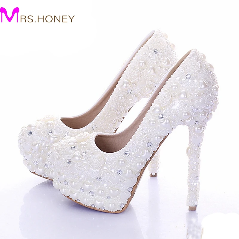 ivory dress heels