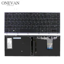 Новая Клавиатура ноутбука США для hp ZBook G3 с подсветкой Английский Клавиатура