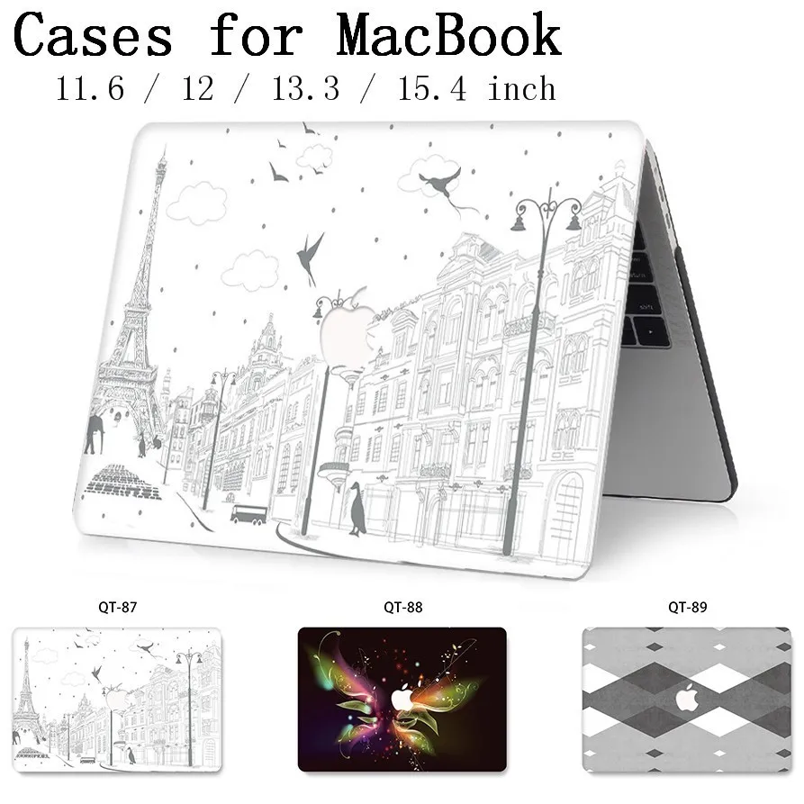 

New 2019 For Laptop Notebook MacBook Case Sleeve Cover Tablet Bags For MacBook Air Pro Retina 11 12 13 15 13.3 15.4 Inch Torba
