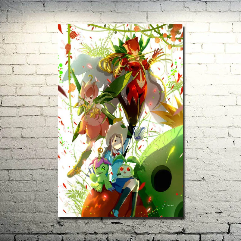 Taich Ishida Takenouchi Sora IZUMI MIMI аниме Шелковый плакат печать 13x20 дюймов изображения для