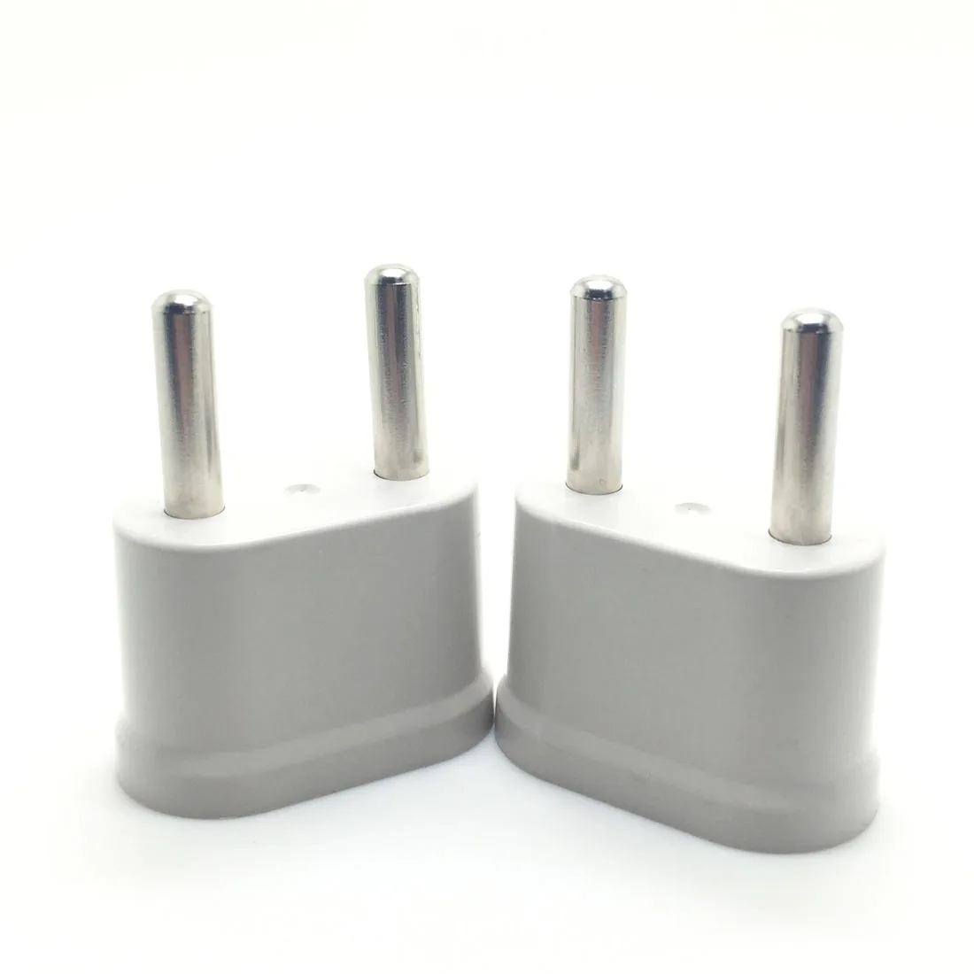 

MAIF New Arrival 2pcs US USA to EU EURO Europe Travel Power Plug Adapter Charger Converter for USA converter White