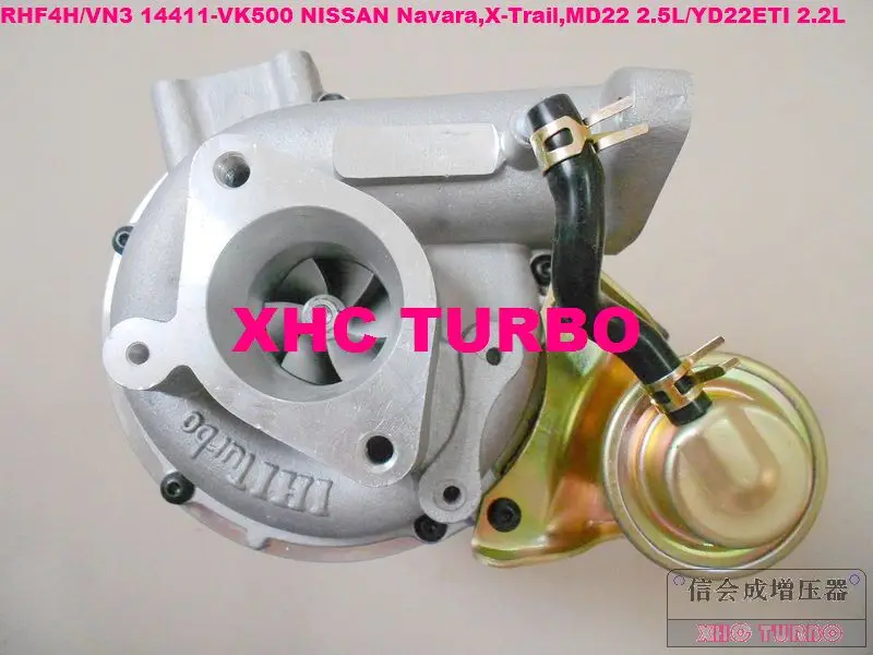Турбокомпрессор RHF4H VN3 14411-vk500 для NISSAN Navara 2.5DI X-Trail 2.2DI MD22 2.5L/YD22ETI 2.2L | Автомобили и