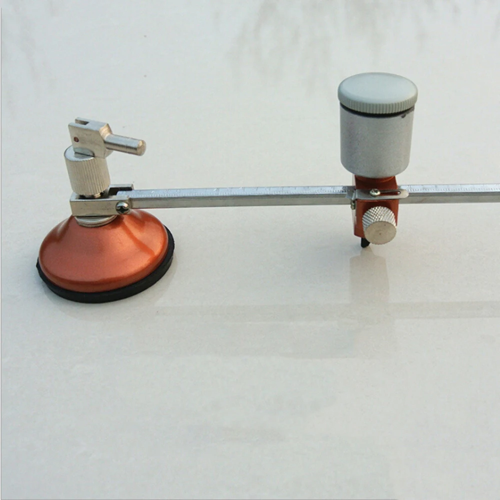 

Compass Diamond Roller Type Cutter Draw Marking Tile Measuring Practical Tool Professional Compass Type Glass Cutting Round Cutt