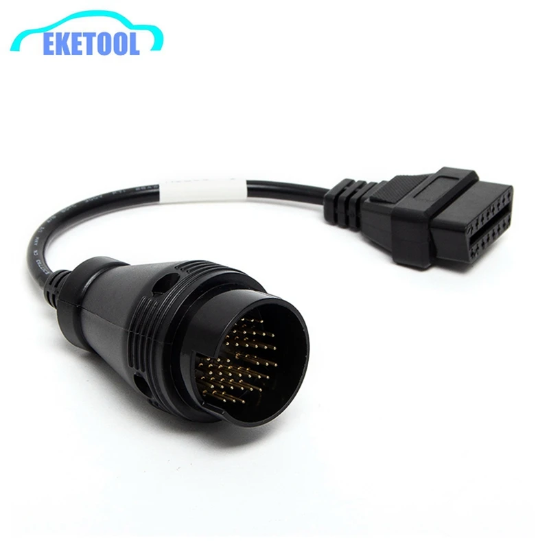 Qiilu Cavo Prolunga OBD2 Maschio-Femmina 16 Pin Con Interruttore ON/OFF Per Diagnostica Auto