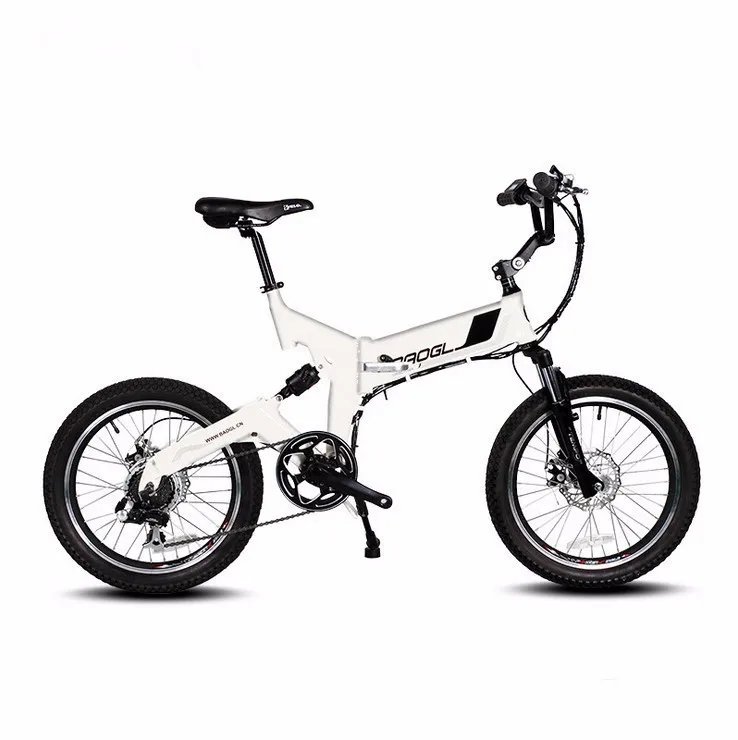 Clearance 20 Inch Super Light Folding Electric Bike Tuv Li Ion Double Disc Brake Bike Mountain Bike Electric Bicycle Variable Speed 8