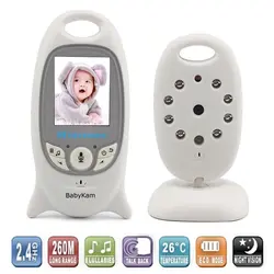 BabyKam 2,0 дюймов беспроводной видеоняни и радионяни с камера ИК ночного видения Интерком для колыбельной видео няня Babyphone камера